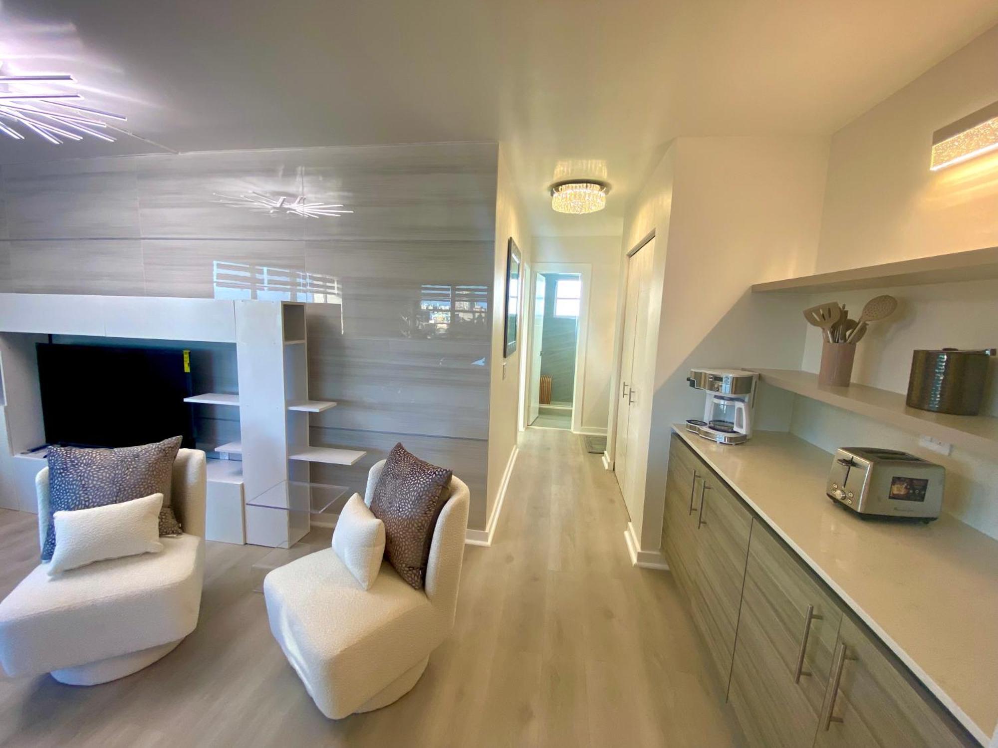 Panoramic Luxurious Waterfront One Bedroom Apartment With Miami Skyline View Free Parking 5Min Drive To Miami Beach Ngoại thất bức ảnh